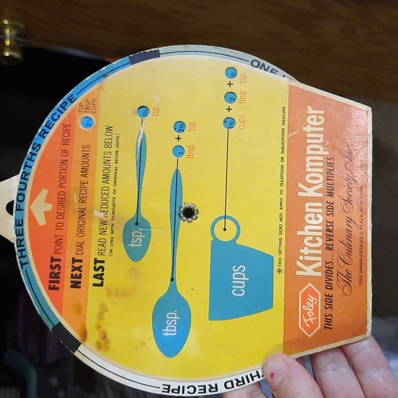 Vintage Foley Kitchen Komputer - Picture 3 of 3